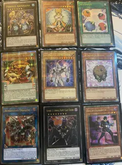 Yu-Gi-Oh Quarter Century Secret Rare Card Lot 16 Cards - Image 1