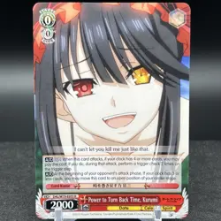 Kurumi DAL/W79-E055 R Date A Live Weiss Schwarz Card - Image 1