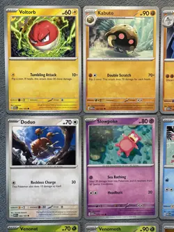 Pokemon Cards Lot SV 151 Rare Holos Chansey Machamp Kabutops Electrode Omastar + - Image 2
