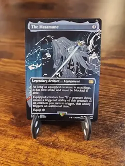 The Masamune Borderless 353 Final Fantasy Magic The Gathering MTG NM - Image 1