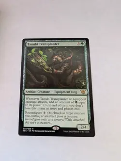 Tanuki Transplanter Commander: Kamigawa: Neon Dynasty Regular MTG - Image 1