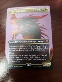 The Ur-Dragon (Borderless) Commander Masters Regular - Image 1