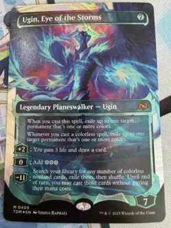 Ugin, Eye of the Storms (Showcase) (Halo Foil) Tarkir: Dragonstorm Foil - Image 1