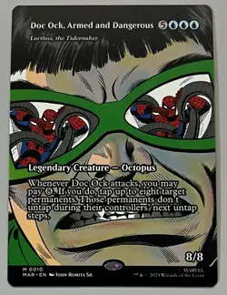 MTG Marvel Universe Lorthos, the Tidemaker Legendary Creature MYTHIC REG #0010 - Image 1