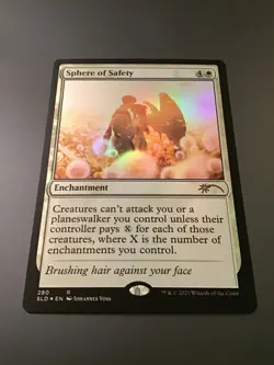 MTG Secret Lair #280 Sphere of Safety Foil NM - Image 1