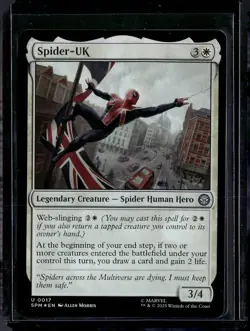 Spider-UK - 17 - SPM - Foil - NM - MTG Magic the Gathering - Image 1