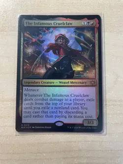 The Infamous Cruelclaw Bloomburrow Foil - Image 1