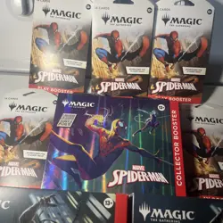 (8)Magic The Gathering MTG Marvel's Spider-Man-2 BUNDLE/1 COLLECTOR BUNDLE/5 PKS - Image 5