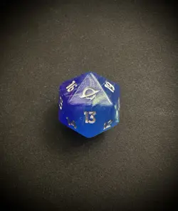 Life Counter ~ EDGE OF ETERNITIES ~Oversized D20 Die SPINDOWN from Bundle - Image 1