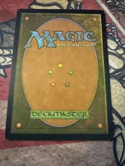 Mtg Magic Dom United Full Art Sulfurous Springs Misprint Error Yellow Ink Back - Image 4