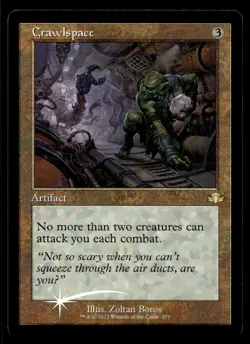 Crawlspace (Retro Frame) 375 Foil R Dominaria Remastered - Image 1