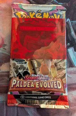 Paldea Evolved Sealed Error Pack + Open Box Cards - Pokemon TCG Lot - Image 3