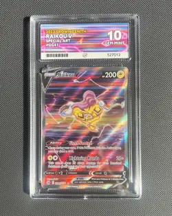 Raikou V GG41/GG70 ACE 10 - Crown Zenith - Pokemon TCG - Image 1