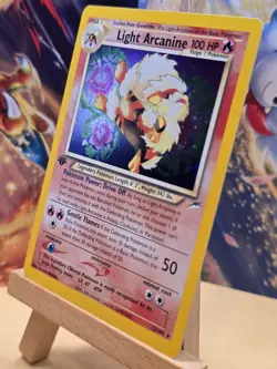 Light Arcanine - 12/105 - Holo Rare -🔥 1st Edition🔥 Pokemon - Image 2