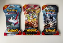 Pokemon Surging Sparks Sleeved Booster Packs (X3) - New & Sealed - Image 1