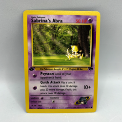 Pokemon TCG - Sabrina's Abra 94/132 1st Edition - WOTC Gym Challenge - NM/LP - Image 1