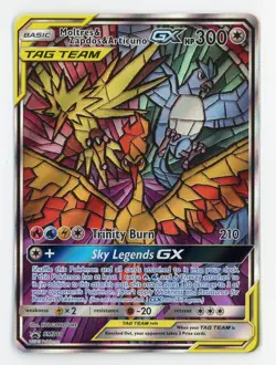 Moltres & Zapdos & Articuno GX - Pokemon 2019 Promo #SM210 MINT - Image 1