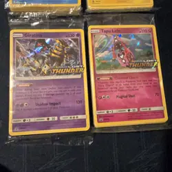 Pokemon SEALED Set 4 Lost Thunder Prerelease Promo Packs SM149 SM150 SM151 SM152 - Image 3