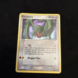 Pokemon TCG Rayquaza Holo Rare 3/17 Pop Series 1 NM/VLP - Image 1