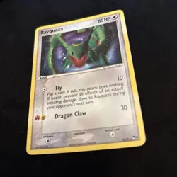 Pokemon TCG Rayquaza Holo Rare 3/17 Pop Series 1 NM/VLP - Image 2
