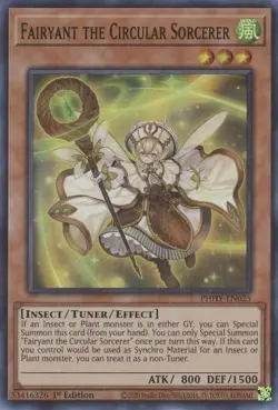 Fairyant the Circular Sorcerer - Photon Hypernova - Yu-Gi-Oh! - LP - HOLO - Image 1
