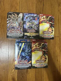 Yu-Gi-Oh Lot Sealed Structure Decks First Edition Zombie Horde God Deck Cyber - Image 1