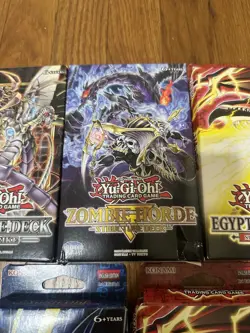 Yu-Gi-Oh Lot Sealed Structure Decks First Edition Zombie Horde God Deck Cyber - Image 4