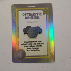 Doomlings Optimistic Nihilism Holofoil Card - Image 1