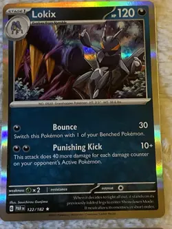 Pokemon Holo 9 Card Lot Full Art Trainers, Lokix Boltund Kiara Beedrill +more - Image 5