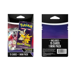 Pokemon TCG, Trick or Trade - 15 Card Pack-2025 Sealed, New, Lot of 6 - Image 4