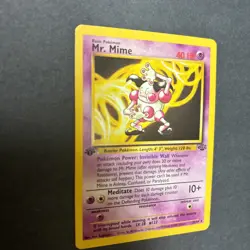 1999 Pokemon TCG Mr. Mime Jungle 22/64 1st Edition Rare Card Non Holo - Image 2