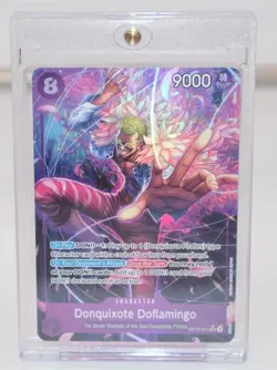 Donquixote Doflamingo Alt Art OP10-071 SR Royal Blood English - One Piece Card - Image 1