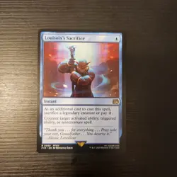 Louisoix's Sacrifice (FIN 0059) ~ Regular ~ Near Mint ~ Magic the Gathering - Image 1