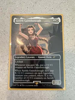 Aerith Gainsborough RC Houston Promo Card Final Fantasy VII - Image 1