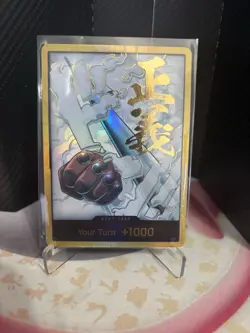 DON!! Card (Smoker) (Gold) Premium Booster -The Best- Vol. 2 Foil - Image 1