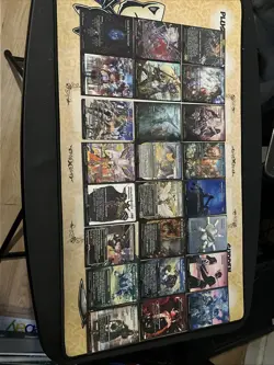 Final Fantasy Magic The Gathering Uncommon Borderless Card Lot 24x Cards N/M - Image 1