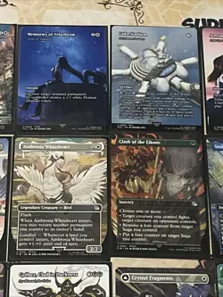 Final Fantasy Magic The Gathering Uncommon Borderless Card Lot 24x Cards N/M - Image 4