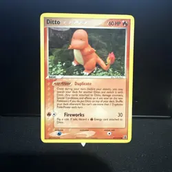 Pokemon TCG Ditto EX Delta Species Card 61/113 Regular Common LP - Image 1