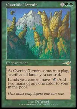 Overlaid Terrain - Light Play MTG Nemesis - Image 1