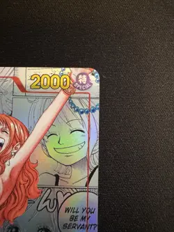 One Piece Trading Card Game Nami Manga Alt Art Rare PRB-01 English OP01-016 NM - Image 3
