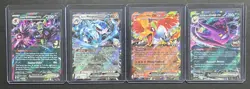 7x Pokemon Double Rare Cards - Destined Rivals ex Pack Fresh Sleeved - Image 1