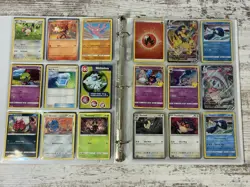 Pokemon Card Collection Binder Lot 5 Pages Holo Modern LP/NM Vintage MP - Image 3