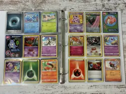 Pokemon Card Collection Binder Lot 5 Pages Holo Modern LP/NM Vintage MP - Image 5