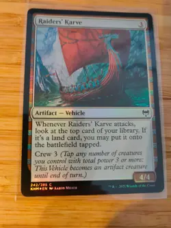 MTG Raiders' Karve (FOIL) Kaldheim M/NM Free UK P&P - Image 1