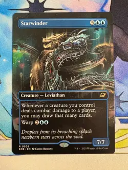2025 MTG Edge Of Eternities Starwinder Borderless #306 - Image 1