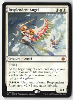 MTG - Resplendent Angel M The Lost Caverns of Ixalan 32 LP-NM - Image 1