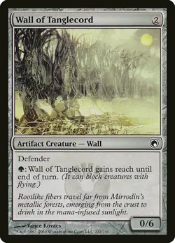 1x Wall Of Tanglecord - NM English MTG - Scars of Mirrodin - Image 1