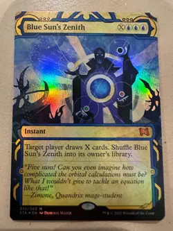 MTG - Blue Sun's Zenith FOIl - Strixhaven Mystical Archive - NM - Image 1