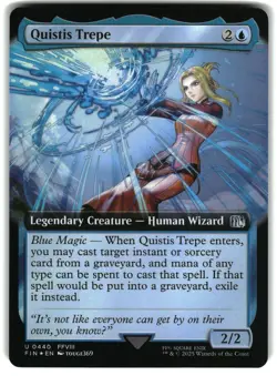 Magic The Gathering Final Fantasy Quistis Trepe Extended Art Foil 440 Mint - Image 1
