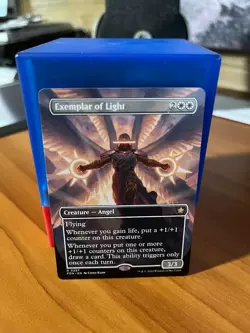 MTG Exemplar of Light (Borderless) Foundations Regular (0297) LP FREE SHIPPING - Image 1